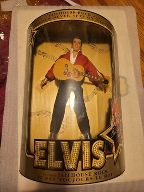 BNIB Vintage Elvis Presley Collectible "Jailhouse Rock" doll Elvis Presleycore